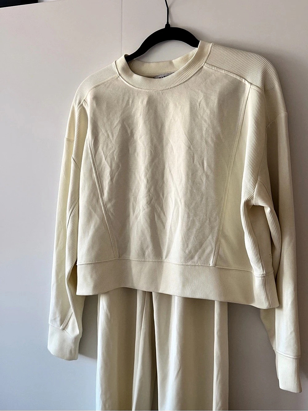 Athleta Seasoft Sweatshirt + Sweatpants